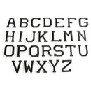 Letter A-Z Embroidered Iron On Patch Sew DIY 26pcs Applique Accessories Nice