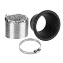 Car Front Bumper Turbo Air Intake Pipe Turbine Inlet Pipe Air Funnel Kit