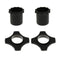 4x Black Mic Wireless Protection Rings Roller Rod Sleeve for Mic Parts