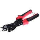 Heavy Duty Leather Belt Eyelet Holes Punch Pliers Revolving Hand Punches Durable