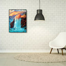 5D DIY Full Drill Diamond Painting Waterfall Embroidery Mosaic Wall Arts