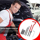30pcs Thread Repair Insert Kit Wire Thread Inserts Automobile Tool (M5x0.8) A
