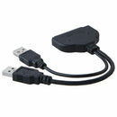 USB 3.0 to Sata 22pin Data Enhanced Power Cable Adapter for 2.5 Inch HDD Ha Q8F2