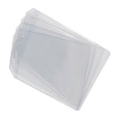 Clear Vertical Name Tag Bussiness ID Badge Card Holder 20 Pcs