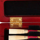 Wooden Oboe Reed Case Solid Wood Oboe Reed Holder Box Maple Wood for 2pcs O