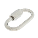 Stainless Steel 316 Quick Links Oval Carabiner Cable Shackle Connector 4mm