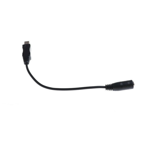 Mini USB Male to 3.5mm Jack Female Audio Cable Cord Adapter Headphone EarphoneJR