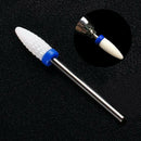 Ceramic Nail Drill Bit For Electric Manicure Machine 3/32" Shank Cuticle Clean
