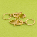 New Hamsa Cartilage Earring Hoop Tiny Fatima Hand Cartilage Piercing Earrings OZ
