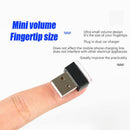 5Pcs Mini USB LED Light Blue Lamp For Car Atmosphere Lamp Bright Flexible myt