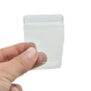 100Pcs Badge Holders Clear Plastic Coin Wallets Storage Envelopes Bag 5X5cm MO