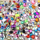 Durable Sewing Artificial Colored Multi-shaped Mix Rhinestone Beads DIY Clothing