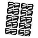 20Pcs 1 Inch G Hook Backpack Webbing Buckle Strap Clip Keychain Holder Hanger