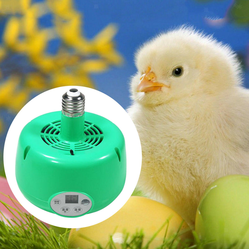 Pet Heat Light Fan Auto E27 Chicken Pet Pig Livestock Warm Bulb Heating Lamp