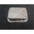 Restaurant Aluminum Foil Rectangle Disposable Food Container 220ml 10 pcs KOW