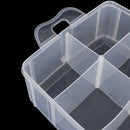 Huge Plastic Organizer Jewelry Box Bead Pill Holder Storage Box Office Case
