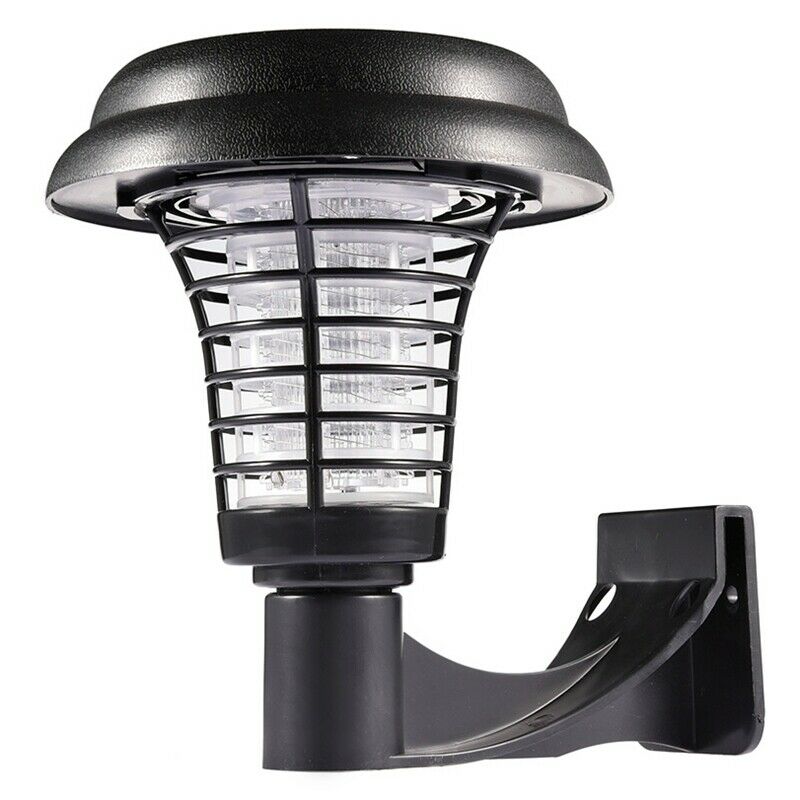 Solar Mosquito Killer Uv Lamp Outdoor Wall Led Mosquito Bug Repellent Light