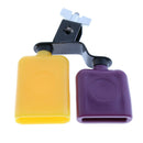 Multicolor Cow Bell Plastic Cowbell Cattlebell Drum Percussion