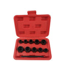 11Pcs Nut Bolt Removers Set 9-19Mm Locking Wheel Bolt Nut Stud Extractor Tw C4X6