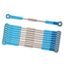 10pcs Steering Linkage Pulling Rod for 1:10 RC Car Rock Crawler Spare Parts