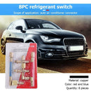 Car A/C Air Conditioning Refrigeration Connector Adapter Hoses R134A R12