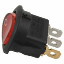 Toggle Switch Bipolar ON OFF Red 3 Pin 20mm