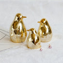 2pieces Bird Statue Desktop Ceramic Display Nordic Style Bedroom Home Decor