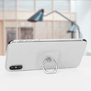 Universal transparent mobile phone finger ring holder stand random