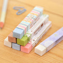New Elegant Long Cleansing Drawing Painting Rubber Eraser Stationary Gift 1pc FT