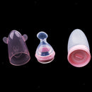 Baby Silicone Feeding With Spoon Feeder Food Rice Cereal Bottle pink