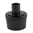 T-Ring For Nikon T2-N1 Mirror Camera Adapter + 0.91 Inch 23.2 Mm Microscope