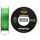 Seaknight Monster W8 Braided Fishing Line 500M 546Yds 8 Strands Wire Pe Mul H7S7