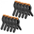 10Pcs Woodworking Clamps Spring Clamp A-Shape Plastic Wood Clips Hardware W N1W1