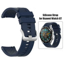 Silicone Wristband Strap for Huawei Watch GT 2 Honor Magic (Midnight Blue)