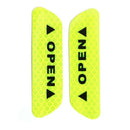 4pcs Car Door Stickers Warning Mark Reflective Open Notice Car Reflective Tapes