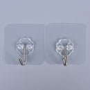 1x Useful Strong Clear Suction Cup Sucker Wall Hooks Hanger For Kitchen Bathr JR