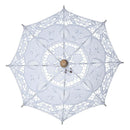 2xFloral Parasol Umbrella Decoration Wedding Bride Handmade Photography Prop
