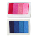 2pcs Craft Pigment Ink Pad for Paper Wood Fabric Scrapbook Finger Painting