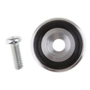 Amplifier Speaker Feet Spikes Mat Fenestrated Pad with 1pcs Screw, 20x10mm,