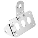 Motorcycle Side Mounted Aluminum Alloy Tail Light Bracket License Plate Bra