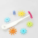 Baby Silicone Bottle Brush Silicone Cleaner Washing Bottle Brush Teat Brush