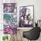 5D DIY Special Shaped Diamond Painting Girl Cross Stitch Mosaic Craft Kit