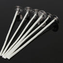 2017 Pack of 50 15cm Pre Waxed Wicks for Candle Making With Sustainers New.