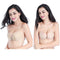 Sexy Wireless Push Up Invisible Bras Women Adhesive Fly Bra (Dot Beige C) A