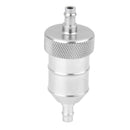 Universal Motorcycle Bike ATV Quad Aluminum Inline Fuel Gas Filter 1/4" 6mm