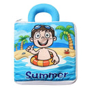 Baby Soft Books Infant Early Cognitive Development Summer Ocean Cloth Book