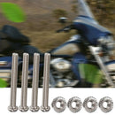 Sissy Bar Backrest Docking Hardware Kit Solo Rack for Sportster Xl883 Xl120