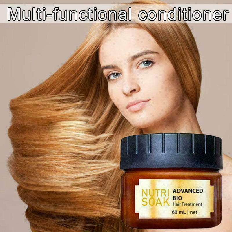 60ml Advanced Bio Hair Treatment Delicate Nutritional Conditioner Smoothing X0V9