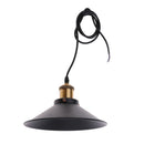 Black Ceiling Lamp Shade, Industrial Retro Hanging Light Metal Chandelier