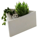 1X(Triple-cornered Silicone Mold Concrete Mold Flower Pots Succulents Mold